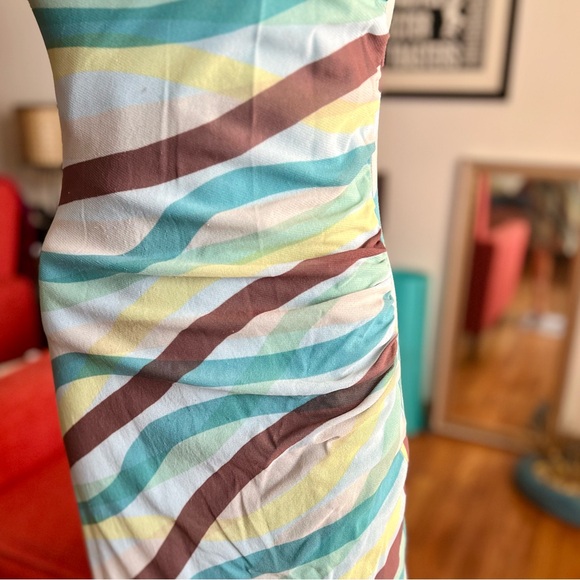 Vintage 1990s Weston Wear Layered Midi Dress - Picture 4 of 7